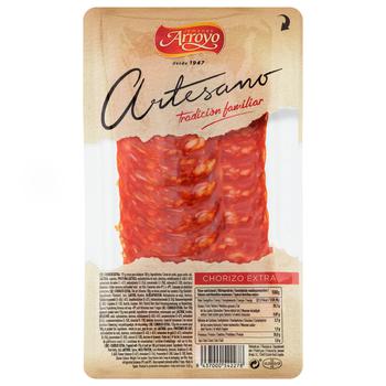 Колбаса Arroyo Chorizo Extra нарезанная сыровяленая 70г - купить, цены на ОнDe - фото 1