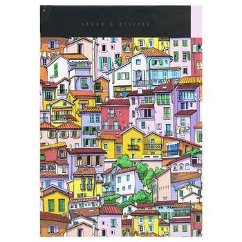 Arkush Colorful City Notebook A6 160 sheets - buy, prices for MegaMarket - photo 1