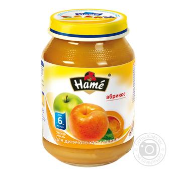 Puree Hame Apricot for 5+ month old babies 190g - buy, prices for MegaMarket - photo 1