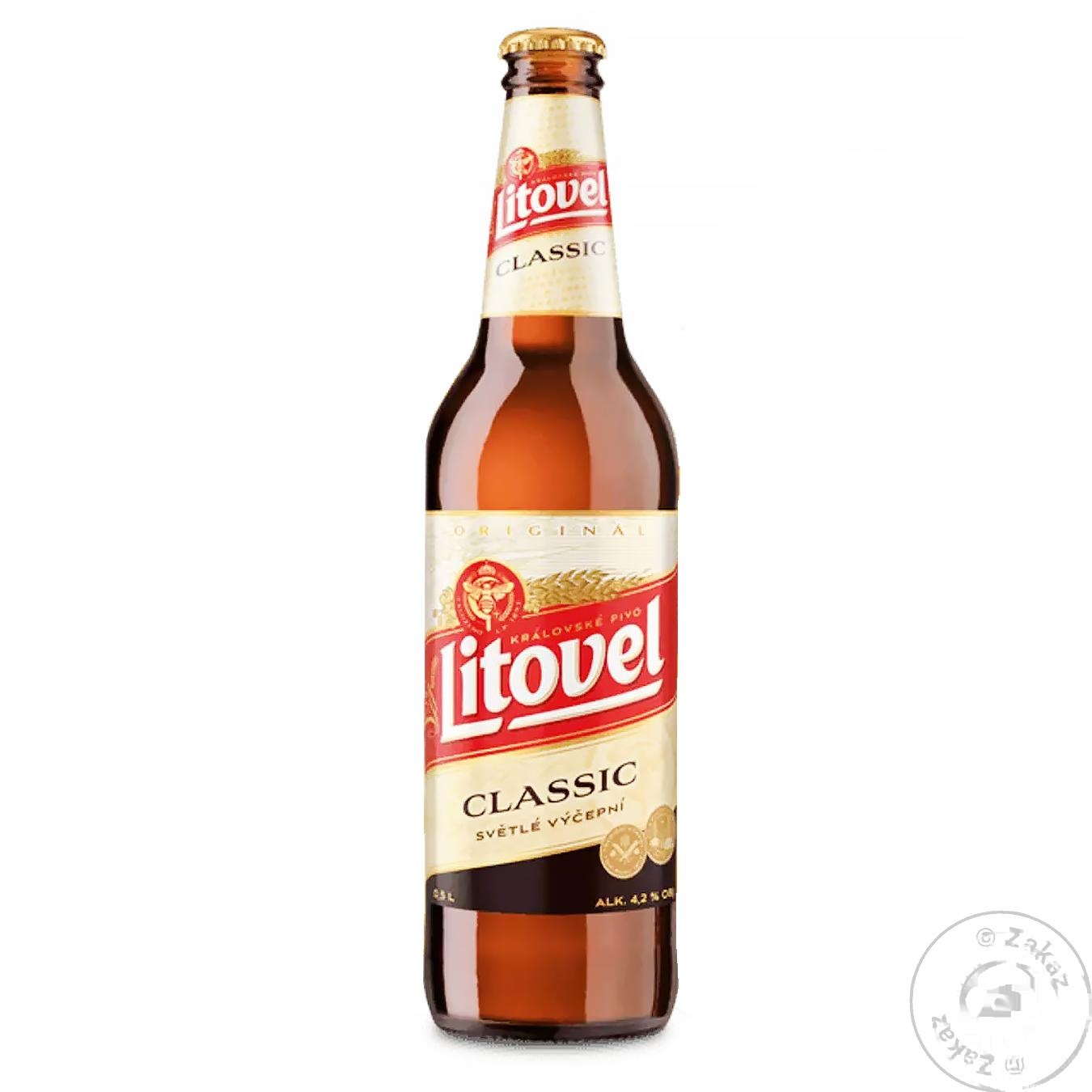 

Пиво Litovel Classic светлое 0.5л