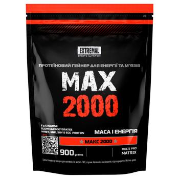 Extremal Gainer Max 2000 Food Supplement 900g - buy, prices for MegaMarket - photo 1