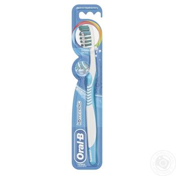 Зубна щітка Oral-B Комплекс Глибоке Чищення середня 2шт купити, ціни на МегаМаркет - фото 1