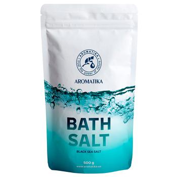 Aromatika Black Sea Salt for Baths 500g - buy, prices for ULTRAMARKET - photo 1