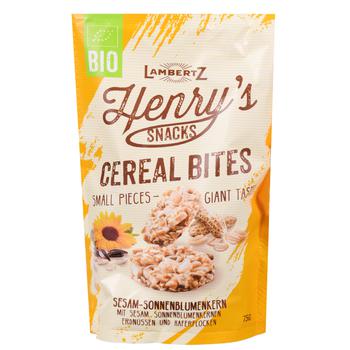 Lambertz Bio Cereal Snack Cookies with Sesame and Sunflower Seeds 75g - buy, prices for - photo 1
