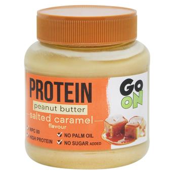 Go On Nutrition Peanut Butter with Protein and Salted Caramel Flavor 350g