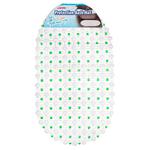 Коврик для ванной комнаты Kornel из ПВХ Зеленый 35х60см