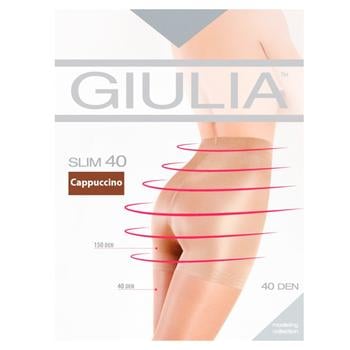 Колготы женские Giulia Slim 40 Den Cappuccino размер 2 - купить, цены на ULTRAMARKET - фото 1