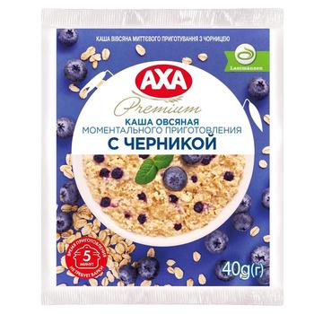 Каша овсяная АХА черника 40г - купить, цены на КОСМОС - фото 1