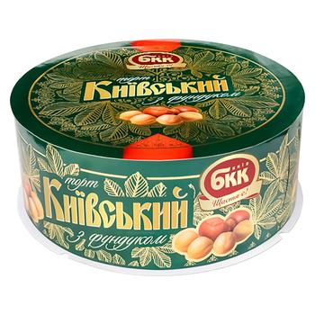 Торт БКК Киевский с фундуком 450г - купить, цены на Auchan - фото 1