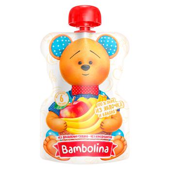 Пюре Bambolina из яблок и банана 90г - купить, цены на Auchan - фото 2