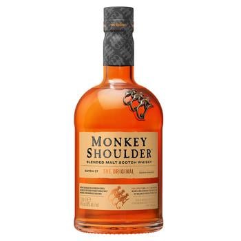 Віскі Monkey Shoulder 40% 1л - купити, ціни на МегаМаркет - фото 1