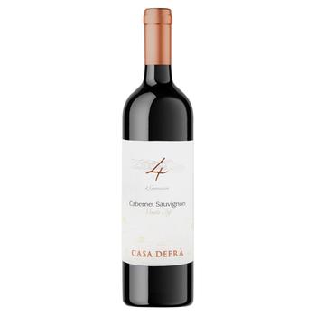 Вино Casa Defra Cabernet Sauvignon Trevenezie красное полусухое 12% 0,75л
