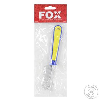 Fox 308 Hairbrush Different Heights Teeth 19.5х3cm - buy, prices for Vostorg - photo 1