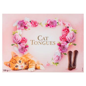 Baron Cat Tongues Set of Candies 100g - buy, prices for NOVUS - photo 1
