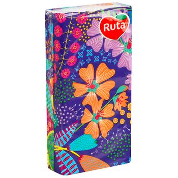 Ruta 3-ply Paper Handkerchiefs 10pcs - buy, prices for Auchan - photo 3