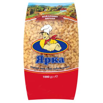 Yarka Elbows Pasta 1kg - buy, prices for Ideal - photo 1