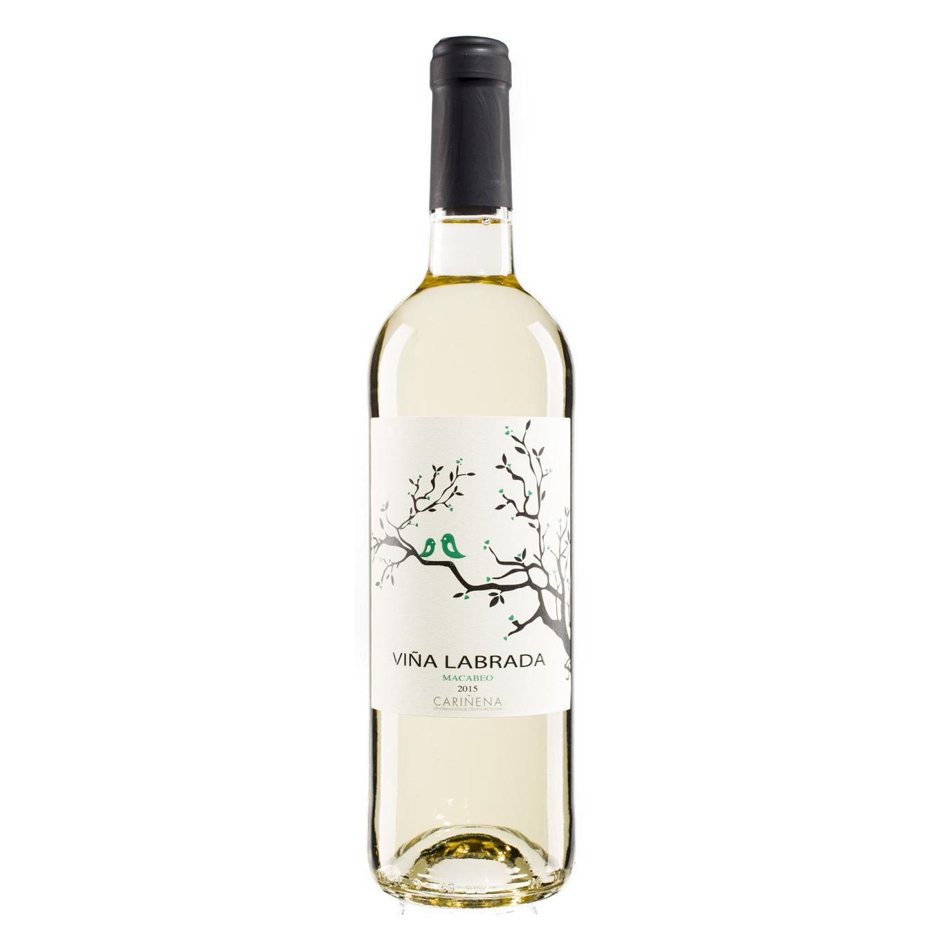 

Вино Vina Labrada Macabeo DOP сухое белое 13% 0,75л