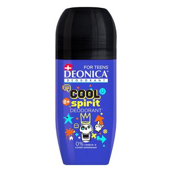 Дезодорант Deonica For Teens Cool Spirit для мальчиков с 8 лет роликовый 50мл
