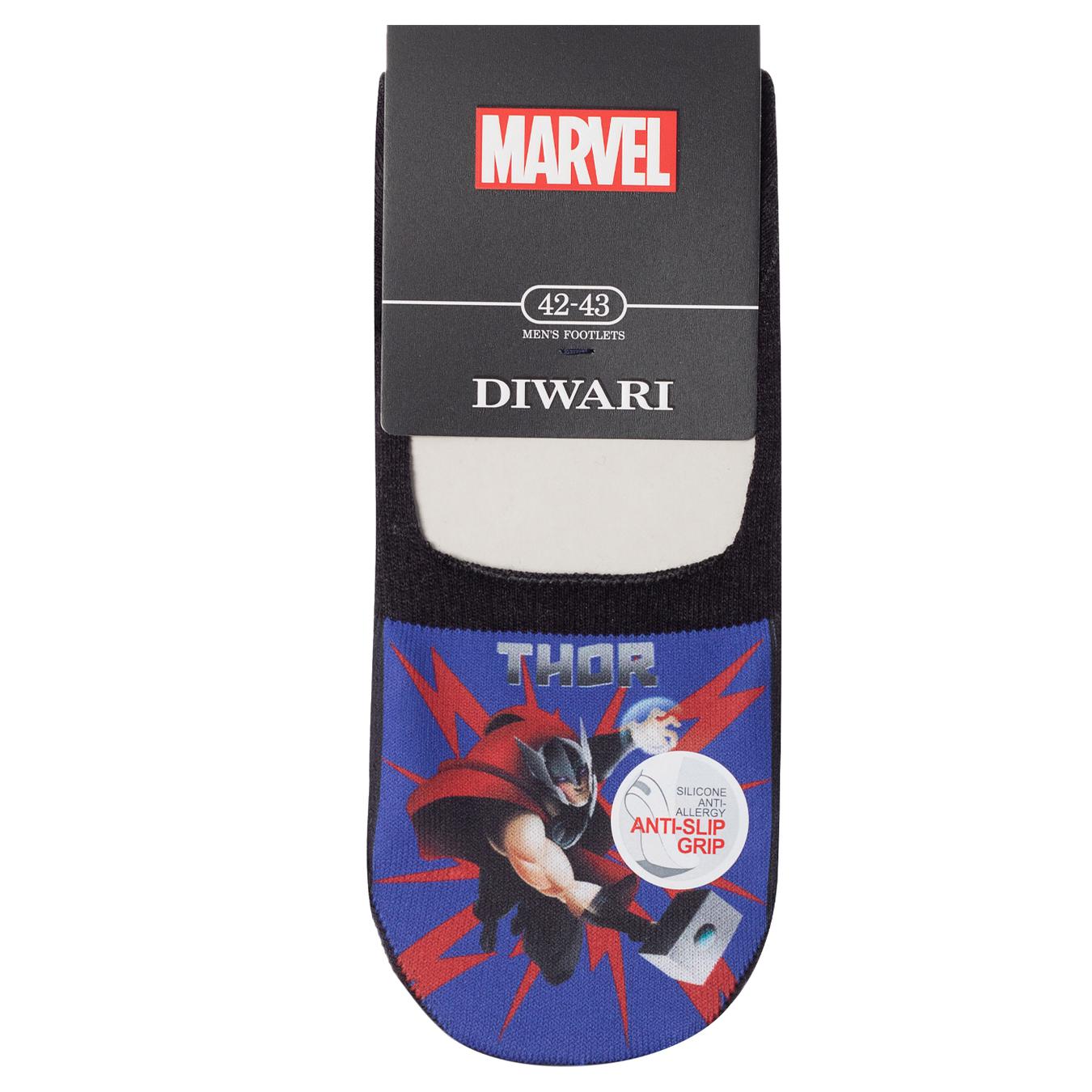

Подследники мужские DiWaRi Marvel р.27