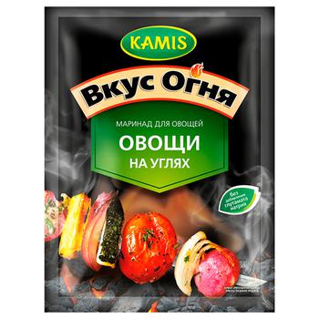 Суміш для маринаду Kamis Овочі на вугіллі 20г - купити, ціни на NOVUS - фото 1