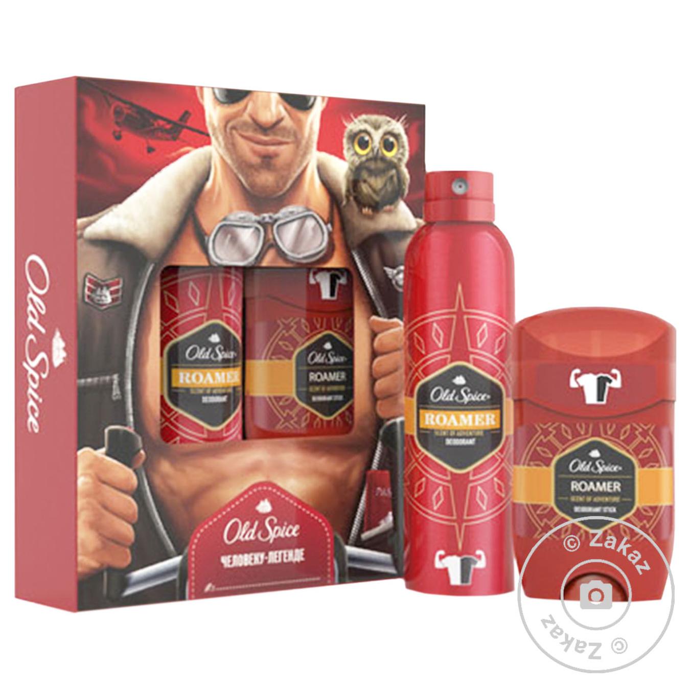 

Набор подарочный Old Spice Дезодорант твердий Roamer 50мл Гель для душу Roamer 250мл