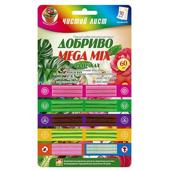 Chystiy Lyst Mega Mix Fertilizer Sticks 60pcs