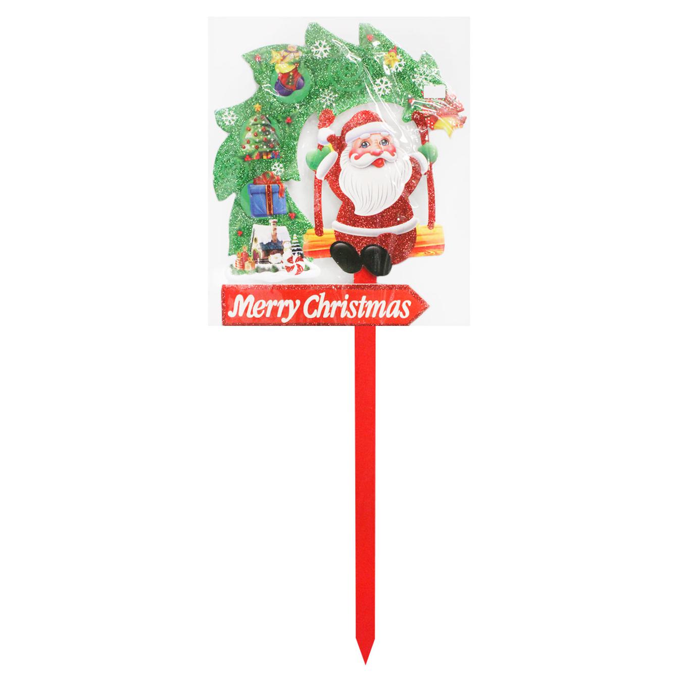 

Прикраса Табличка Merry Christmas 122PC-1 70х25см