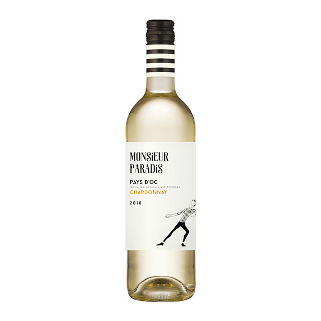 

Вино Monsieur Paradis Chardonnay сухое белое 13,5% 0,75л