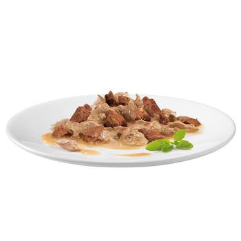 Gourmet Perle Duo Food for Adult Cats with Veal and Duck 85g - buy, prices for NOVUS - photo 2