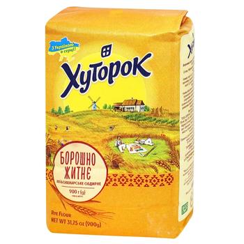 Hutorok Rye Flour 900g - buy, prices for - photo 3