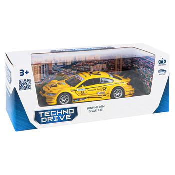 Автомодель Techno Drive BMW M3 DTM желтая