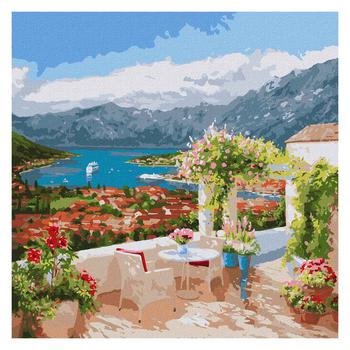 Ideyka Bay of Kotor Painting by Numbers 50х50cm