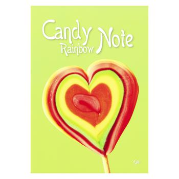 Profiplan Candy Rainbow Note Notebook Without a Line A5 48pages - buy, prices for COSMOS - photo 1