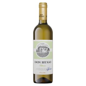 Don Hugo Blanco White Dry Wine 12% 0.75l - buy, prices for Ideal - photo 1