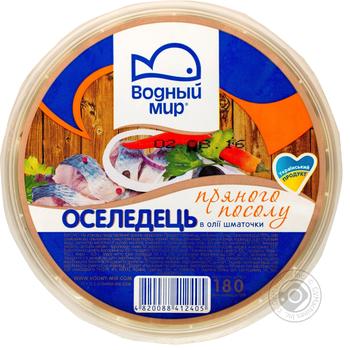 Fish herring Vodnyi mir spicy salted 180g - buy, prices for MegaMarket - photo 2