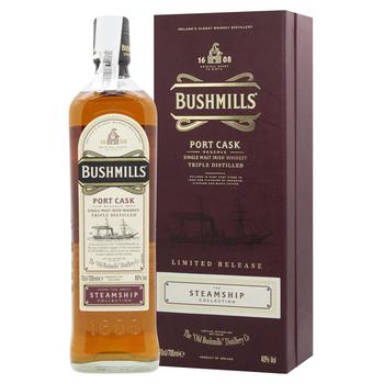 Виски Bushmills Steamship Port Cask 40% 0,7л - купить, цены на - фото 1