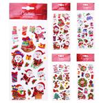 Наклейки новогодние цветные 10х20см