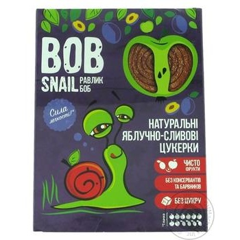 Bob snail apple-plum candy 120g - buy, prices for MegaMarket - photo 2