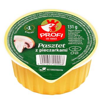 Паштет Profi куриный с грибами 131г