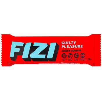 Батончик Fizi мигдаль з сіллю без глютену 40г - купити, ціни на Чудо Маркет - фото 1