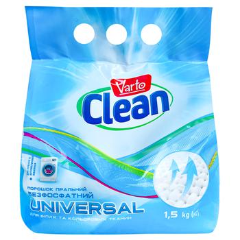 Порошок Varto Clean Universal бесфосфатный для стирки 1,5кг