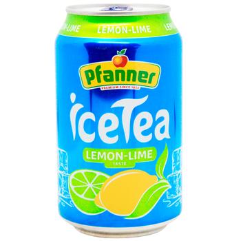 Pfanner Lemon-lime Ice Tea 0.33l - buy, prices for NOVUS - photo 1