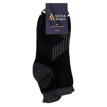 Lehka Khoda Men's Socks s.25 Black - buy, prices for Ideal - photo 1
