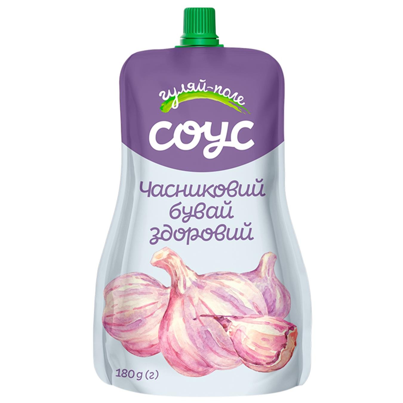 

Соус Гуляй-поле Чесночный будь здоров 180г