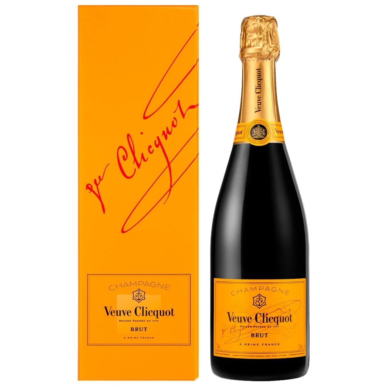 

Шампанское Veuve Clicquot Brut белое сухое 12% 0,75л