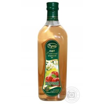 Vinegar Runa apple with apple 500ml glass bottle - buy, prices for MegaMarket - photo 2