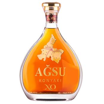 Бренди AGSU XO 25 лет 40% 0,7л - купить, цены на WINETIME - фото 1