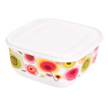 Uksan Trendy Square White Container with Pattern 1.9l - buy, prices for COSMOS - photo 1