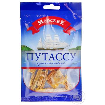 Путассу Морские сушеная соленая 20г - купить, цены на Идеал - фото 1