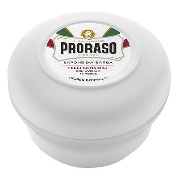 Proraso Shaving Soap with Green Tea and Oat Extract for Sensitive Skin 150ml - buy, prices for NOVUS - photo 1